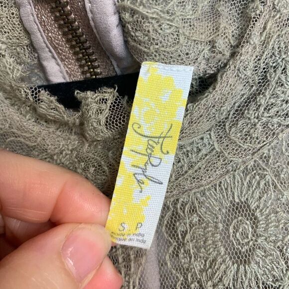 Free People Penny Georgette Babylon Sleeveless Babydoll Dress Size S - Picture 8 of 15